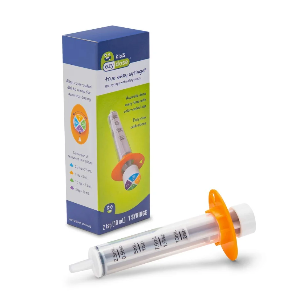 Ezy Dose Baby Oral Syringe & Dispenser, 4-pack