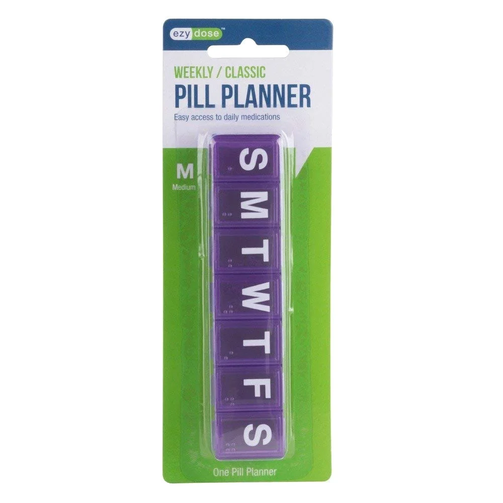 Ezy Dose 7-Day Classic Pill Reminder Medium