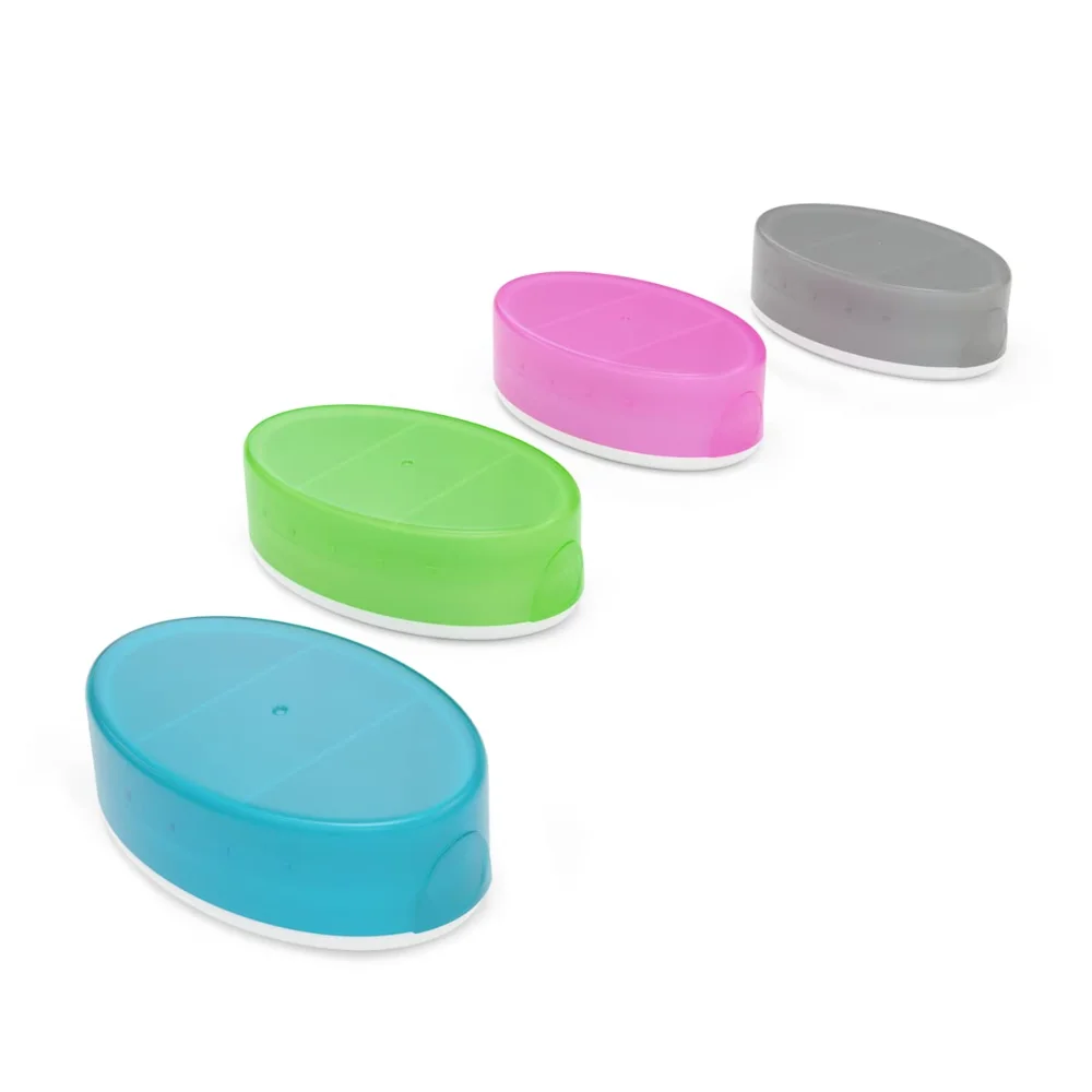 Ezy Dose Daily Oval Travel Pill Case