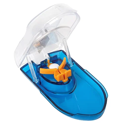 Ezy Dose Pill Cutter with Safety Shield, Blue