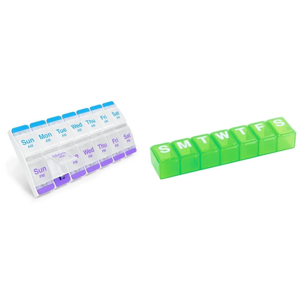 Ezy Dose Push Button 7-Day Pill Case