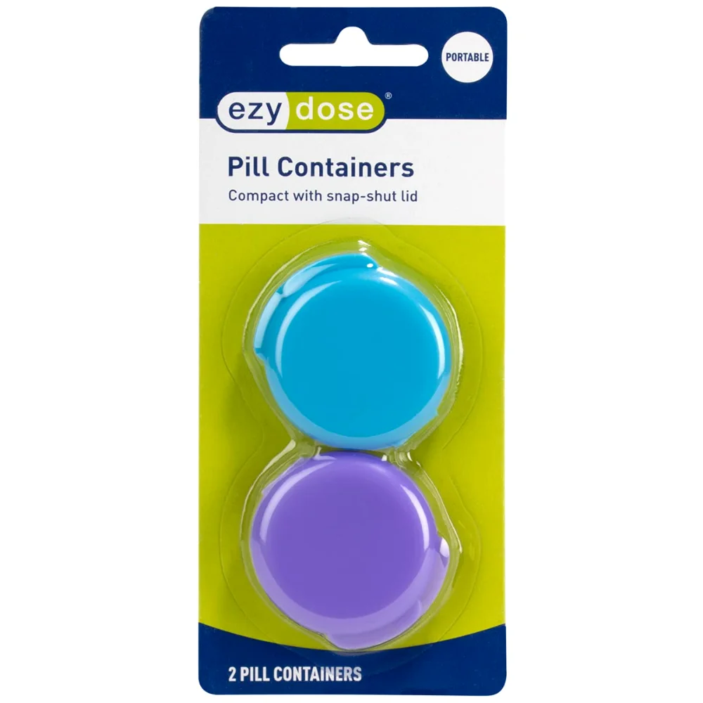 Ezy Dose Daily Round Pill Box