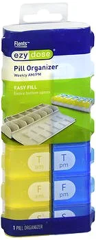 Ezy Dose Weekly AM/PM Pill Organizer 67705