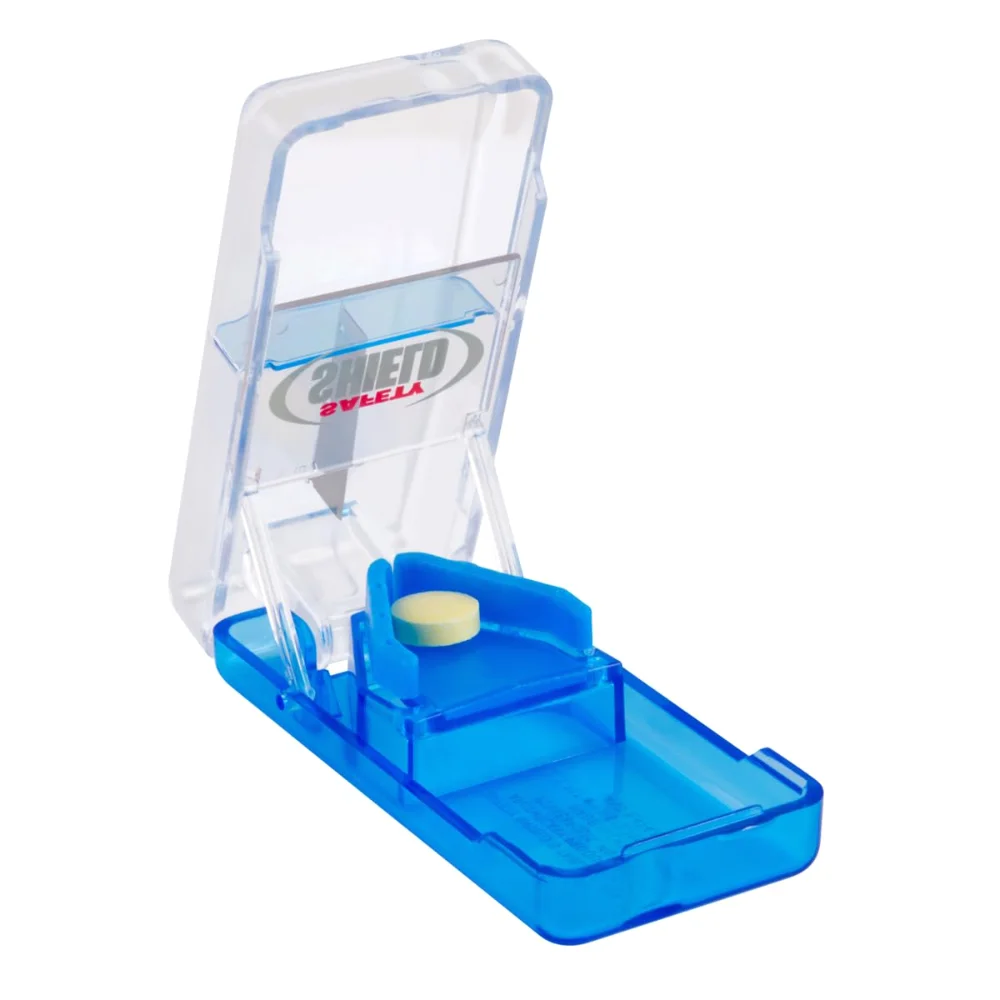 Ezy Dose Pill Cutter, Blue
