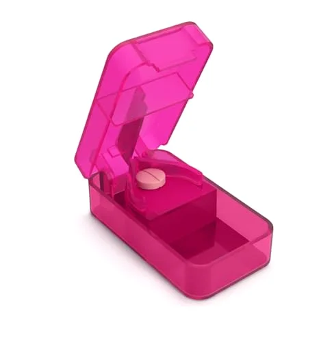 Ezy Dose Pill Cutter, Pink