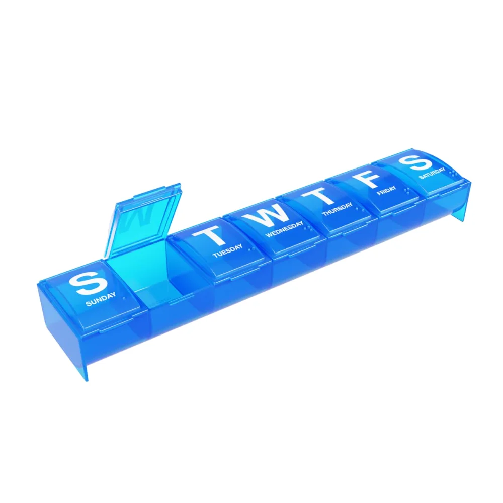 Ezy Dose Weekly 7-Day Pill Case, 2XL