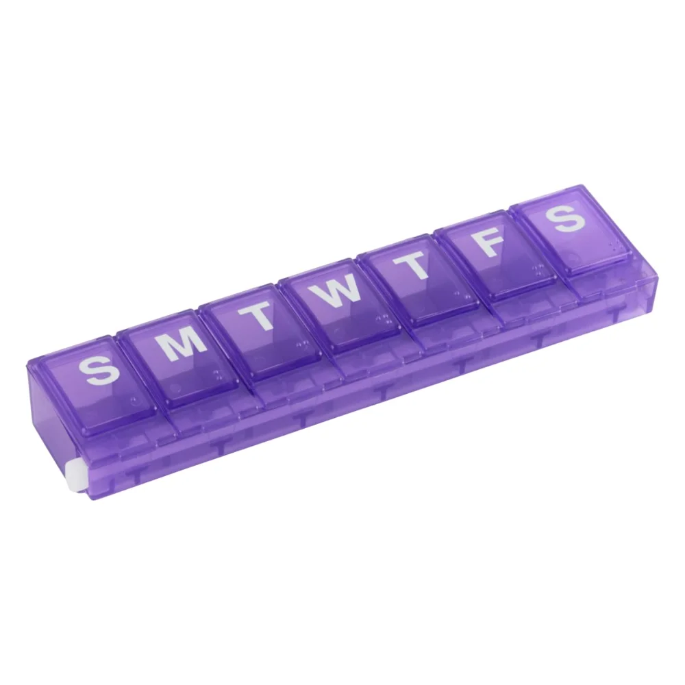 Ezy Dose Weekly 7-Day Pill Organizer, locking, Small