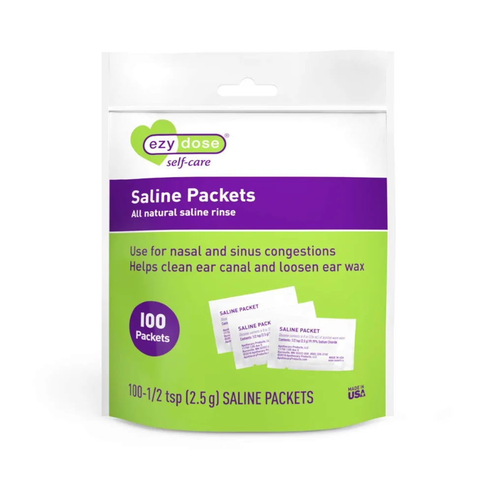 Ezy Dose Saline Nasal Rinse Packets