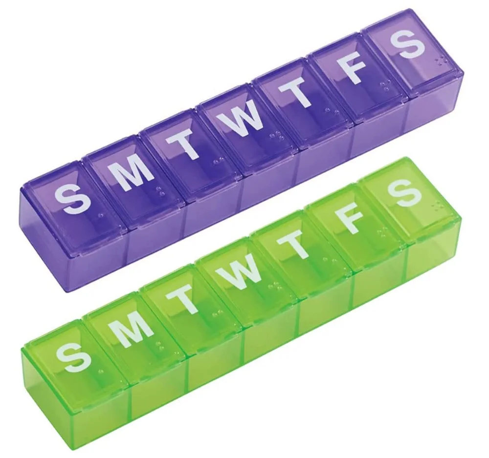 Ezy Dose Weekly 7 Day Pill Organizer Case