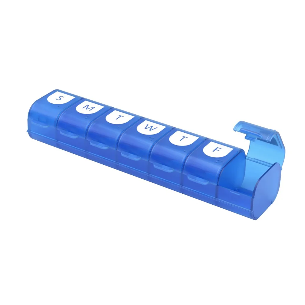 Ezy Dose Weekly 7-day Easy Fill Pill Planner Extra Large XL