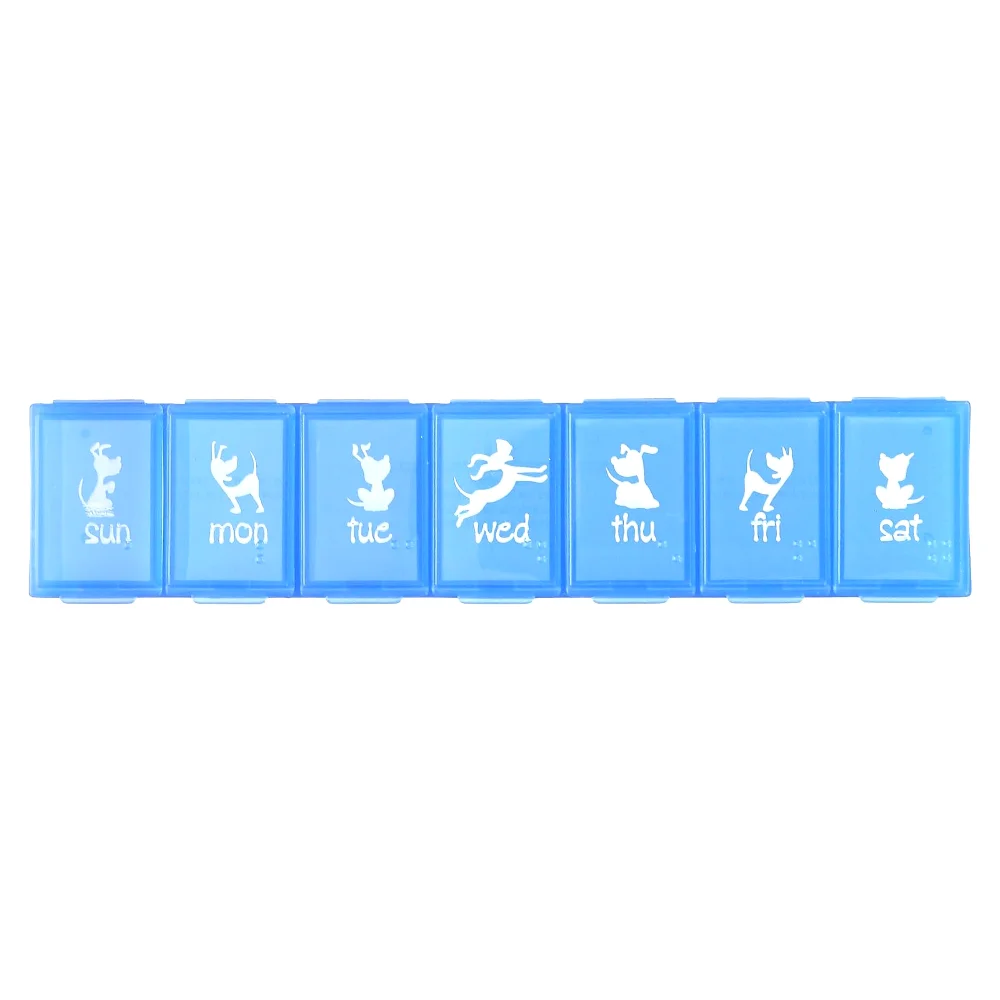 Ezy Dose Pets Weekly 7-Day Pill Organizer for Dogs